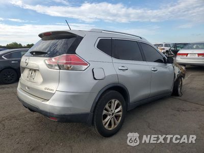 Trzecie zdjęcie samochodu z tyłu: 2015 NISSAN ROGUE S VIN:KNMAT2MV0FP562641 - miniatura