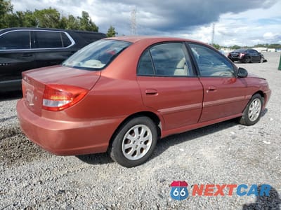 Trzecie zdjęcie samochodu z tyłu: 2004 KIA RIO VIN:KNADC125346312692 - miniatura