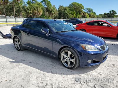 Czwarte zdjęcie samochodu z boku: 2012 LEXUS IS 250 VIN:JTHFF2C26C2522060 - miniatura