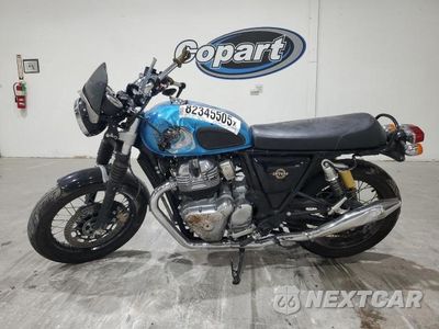 Trzecie zdjęcie samochodu z tyłu: 2022 ROYAL ENFIELD MOTORS INT 650 VIN:ME3FPN474NK700649 - miniatura