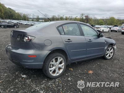 Trzecie zdjęcie samochodu z tyłu: 2008 MAZDA 3 I VIN:JM1BK32G581123460 - miniatura