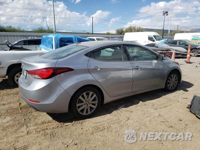 Trzecie zdjęcie samochodu z tyłu: 2015 HYUNDAI ELANTRA SE VIN:5NPDH4AE9FH642367 - miniatura