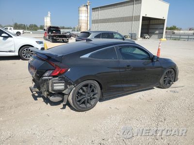 Trzecie zdjęcie samochodu z tyłu: 2019 HONDA CIVIC SI VIN:2HGFC3A50KH751645 - miniatura