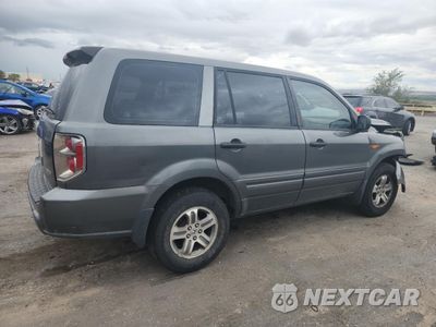 Trzecie zdjęcie samochodu z tyłu: 2007 HONDA PILOT LX VIN:2HKYF18137H526706 - miniatura