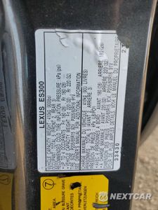 Zdjęcie 12 z 12 samochodu: 2000 LEXUS ES 300 VIN:JT8BF28G8Y5079368 - miniatura