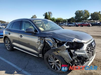 Czwarte zdjęcie samochodu z boku: 2022 AUDI Q5 PREMIUM PLUS 45 VIN:WA1EAAFY9N2080121 - miniatura