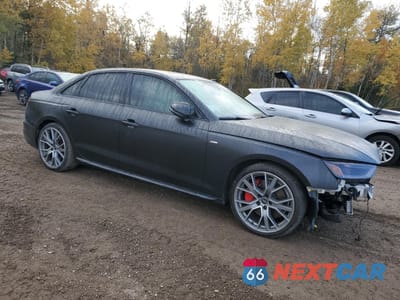 Czwarte zdjęcie samochodu z boku: 2022 AUDI A4 PREMIUM PLUS 45 VIN:WAUEAAF40NN010540 - miniatura