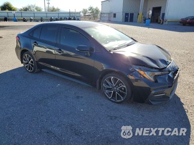 Czwarte zdjęcie samochodu z boku: 2020 TOYOTA COROLLA SE VIN:JTDS4RCE8LJ034632 - miniatura