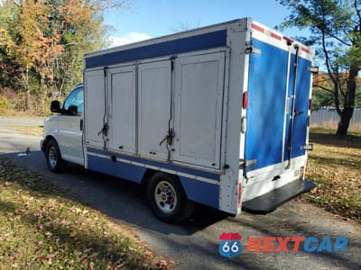 Drugie zdjęcie samochodu z przodu: 2019 GMC SAVANA DELIVERY TRUCK VIN:1GD07RFP0K1232417 - miniatura