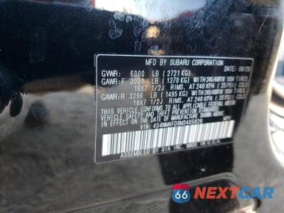 Zdjęcie 13 z 16 samochodu: 2021 SUBARU ASCENT PREMIUM VIN:4S4WMAFD8M3405828 - miniatura