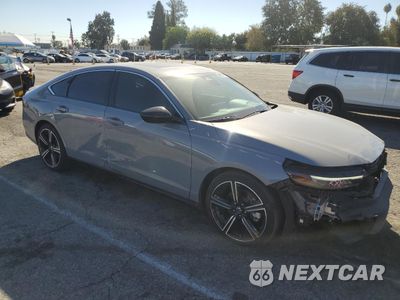 Czwarte zdjęcie samochodu z boku: 2024 HONDA ACCORD HYBRID SPORT VIN:1HGCY2F57RA091457 - miniatura