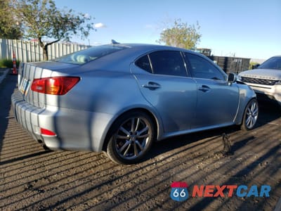 Trzecie zdjęcie samochodu z tyłu: 2007 LEXUS IS 250 VIN:JTHBK262075044311 - miniatura