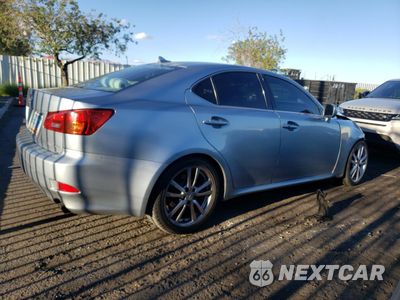 Trzecie zdjęcie samochodu z tyłu: 2007 LEXUS IS 250 VIN:JTHBK262075044311 - miniatura