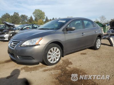 2015 NISSAN SENTRA S 3N1AB7AP5FL693777 - główne zdjęcie licytacji z USA - miniatura