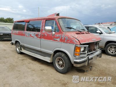 Czwarte zdjęcie samochodu z boku: 1988 DODGE RAM WAGON B250 VIN:2B4HB21Y7JK174951 - miniatura