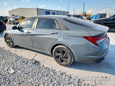 Drugie zdjęcie samochodu z przodu: 2021 HYUNDAI ELANTRA BLUE VIN:KMHLM4AJ1MU008974 - miniatura