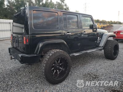 Trzecie zdjęcie samochodu z tyłu: 2012 JEEP WRANGLER UNLIMITED SAHARA VIN:1C4BJWEG7CL248943 - miniatura