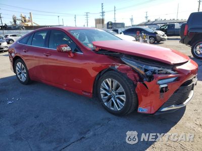 Czwarte zdjęcie samochodu z boku: 2021 TOYOTA MIRAI XLE VIN:JTDAAAAA0MA000370 - miniatura