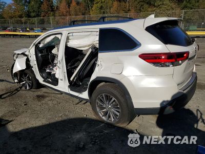 Drugie zdjęcie samochodu z przodu: 2017 TOYOTA HIGHLANDER SE VIN:5TDJZRFH0HS389419 - miniatura