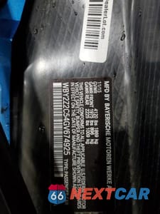 Zdjęcie 13 z 13 samochodu: 2016 BMW I8 VIN:WBY2Z2C54GV674925 - miniatura