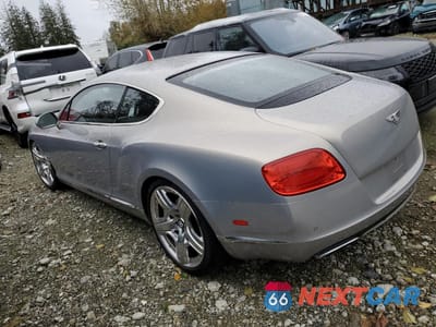 Drugie zdjęcie samochodu z przodu: 2012 BENTLEY CONTINENTAL GT VIN:SCBFR7ZA8CC074860 - miniatura
