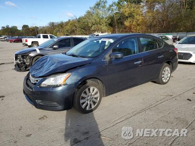 2014 NISSAN SENTRA S 3N1AB7AP2EY269152 - główne zdjęcie licytacji z USA - miniatura