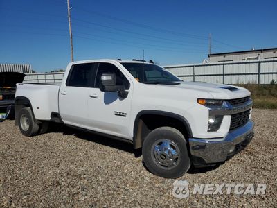 Czwarte zdjęcie samochodu z boku: 2021 CHEVROLET SILVERADO K3500 LT VIN:1GC4YTEYXMF173425 - miniatura