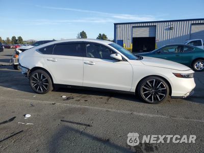 Czwarte zdjęcie samochodu z boku: 2023 HONDA ACCORD TOURING HYBRID VIN:1HGCY2F85PA068573 - miniatura
