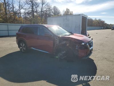 Czwarte zdjęcie samochodu z boku: 2021 NISSAN ROGUE SL VIN:JN8AT3CB9MW239239 - miniatura