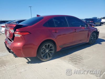 Trzecie zdjęcie samochodu z tyłu: 2024 TOYOTA COROLLA SE VIN:5YFS4MCE8RP180889 - miniatura