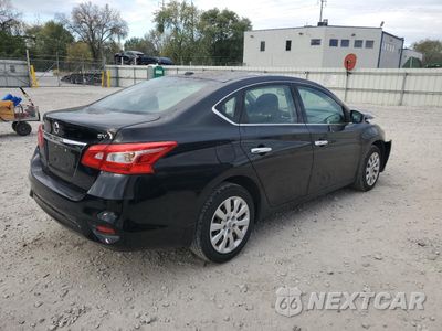 Trzecie zdjęcie samochodu z tyłu: 2017 NISSAN SENTRA S VIN:3N1AB7AP6HL712548 - miniatura