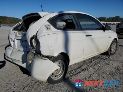 Trzecie zdjęcie samochodu z tyłu: 2008 HYUNDAI ACCENT GS VIN:KMHCM36CX8U068827 - miniatura