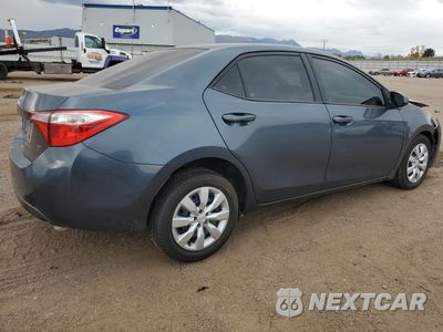 Trzecie zdjęcie samochodu z tyłu: 2016 TOYOTA COROLLA L VIN:2T1BURHE3GC521800 - miniatura