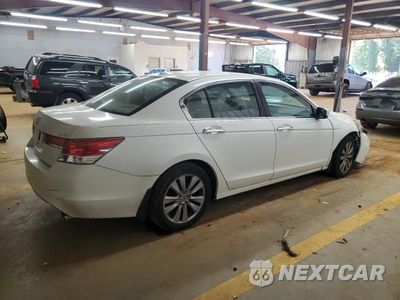 Trzecie zdjęcie samochodu z tyłu: 2012 HONDA ACCORD EXL VIN:1HGCP3F84CA038239 - miniatura