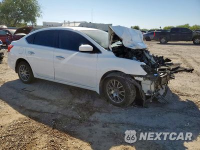 Czwarte zdjęcie samochodu z boku: 2019 NISSAN SENTRA S VIN:3N1AB7AP4KY431634 - miniatura
