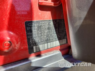 Zdjęcie 13 z 15 samochodu: 2005 HYUNDAI SANTA FE GLS VIN:KM8SC73D85U882909 - miniatura