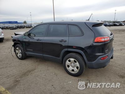 Drugie zdjęcie samochodu z przodu: 2014 JEEP CHEROKEE SPORT VIN:1C4PJMAB1EW166342 - miniatura