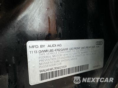 Zdjęcie 10 z 10 samochodu: 2014 AUDI A4 PREMIUM VIN:WAUAFAFL7EN023339 - miniatura