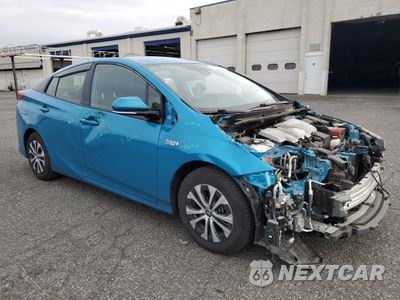 Czwarte zdjęcie samochodu z boku: 2020 TOYOTA PRIUS PRIME LE VIN:JTDKARFP3L3157409 - miniatura