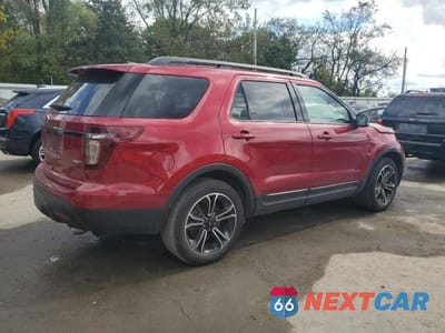 Trzecie zdjęcie samochodu z tyłu: 2015 FORD EXPLORER SPORT VIN:1FM5K8GT4FGB87026 - miniatura