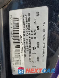 Zdjęcie 13 z 14 samochodu: 1996 MAZDA MIATA VIN:JM1NA3534T0705766 - miniatura