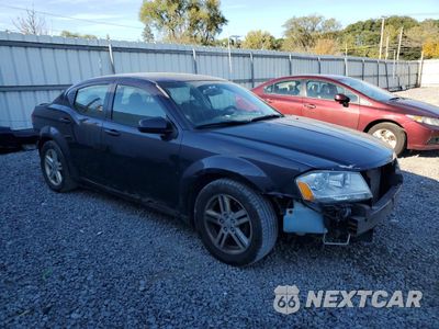 Czwarte zdjęcie samochodu z boku: 2012 DODGE AVENGER SXT VIN:1C3CDZCB2CN171699 - miniatura