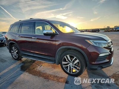 Czwarte zdjęcie samochodu z boku: 2016 HONDA PILOT ELITE VIN:5FNYF6H03GB005259 - miniatura