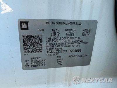 Zdjęcie 10 z 15 samochodu: 2018 CHEVROLET TAHOE POLICE VIN:1GNLCDEC3JR226956 - miniatura