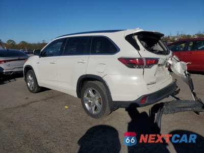 Drugie zdjęcie samochodu z przodu: 2015 TOYOTA HIGHLANDER HYBRID LIMITED VIN:5TDDCRFH2FS011338 - miniatura