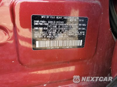 Zdjęcie 13 z 13 samochodu: 2015 SUBARU FORESTER 2.5I VIN:JF2SJABC2FH536866 - miniatura