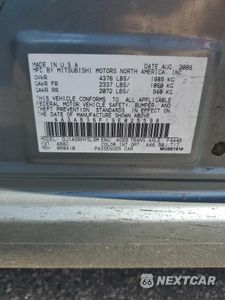 Zdjęcie 12 z 12 samochodu: 2009 MITSUBISHI GALANT ES VIN:4A3AB36F19E025398 - miniatura