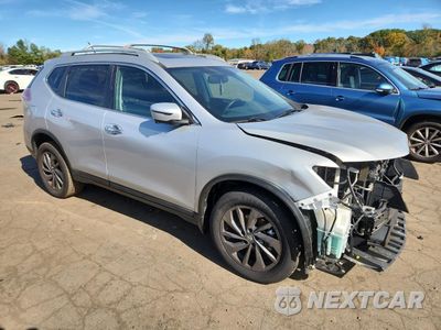 Czwarte zdjęcie samochodu z boku: 2016 NISSAN ROGUE S VIN:5N1AT2MV2GC867076 - miniatura