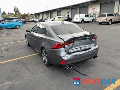 Trzecie zdjęcie samochodu z tyłu: 2017 LEXUS IS 300 VIN:JTHCM1D2XH5014973 - miniatura