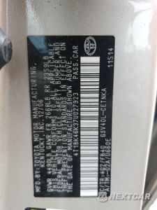 Zdjęcie 12 z 12 samochodu: 2007 TOYOTA CAMRY LE VIN:4T1BK46K37U027923 - miniatura